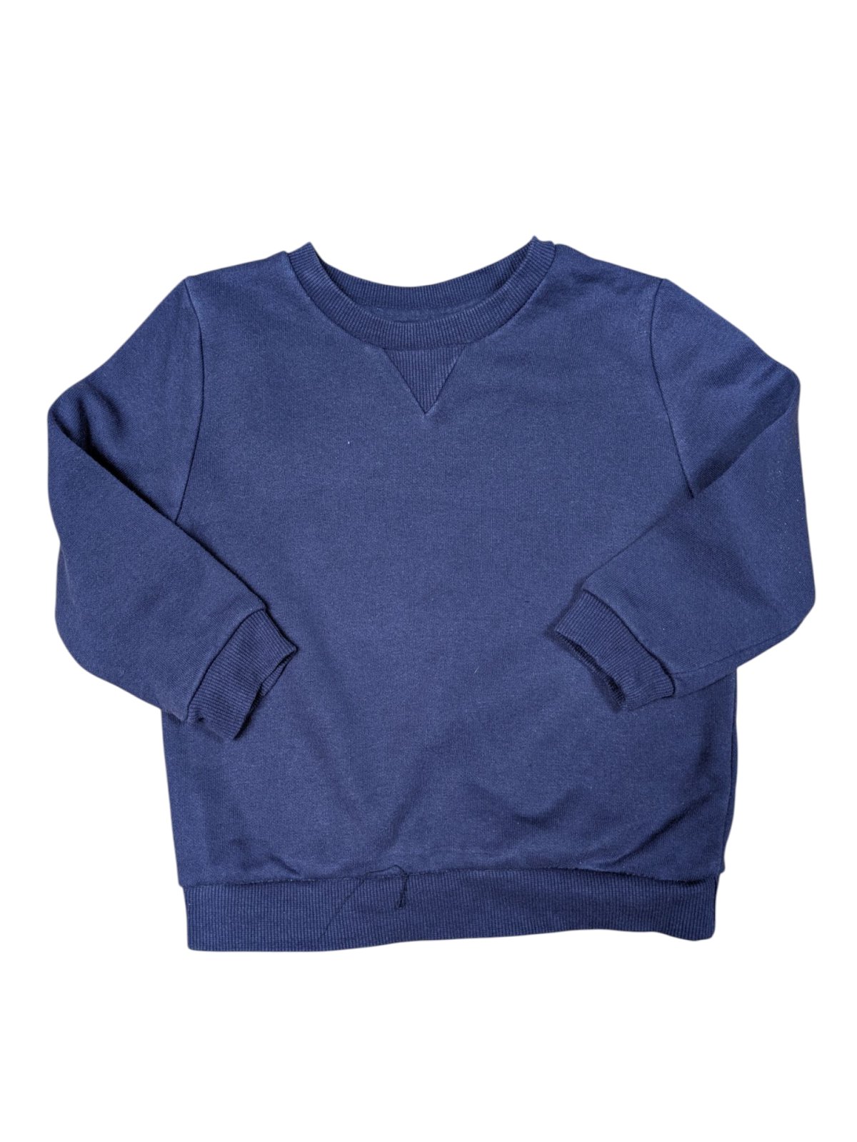 modrá mikina bez kapuce pro kluky secondhand Primark